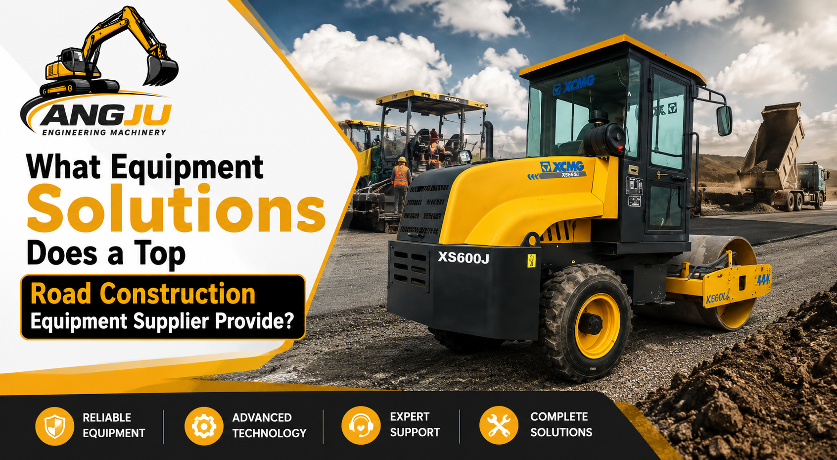 What Equipment Solutions Does a Top Road Construction Equipment Supplier Provide